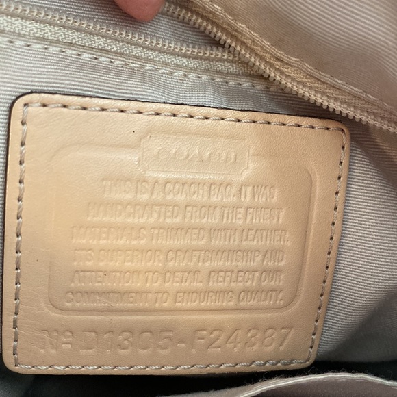 Coach Payton Multicolor Tattersall Crossbody - Picture 6 of 9